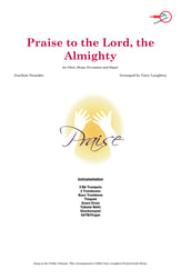 Praise to the Lord, the Almighty SATB choral sheet music cover